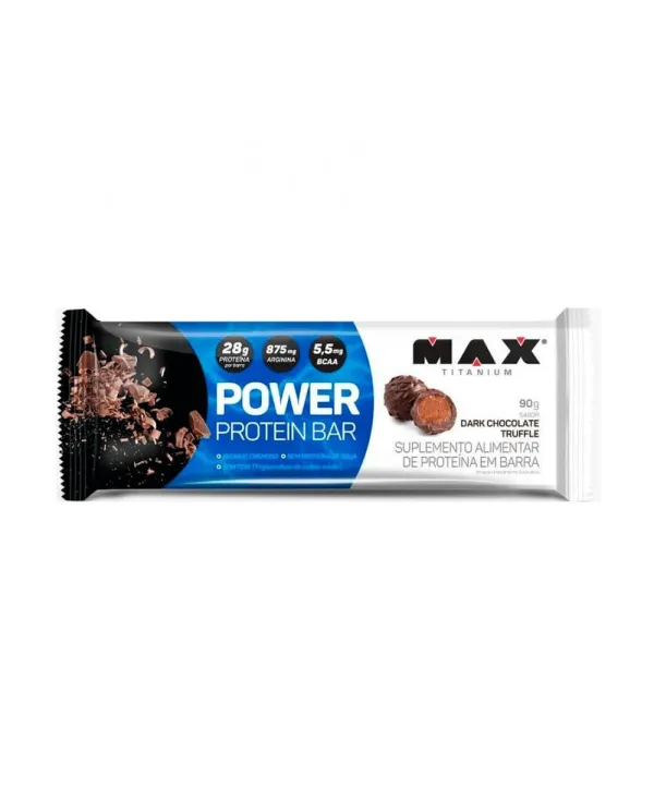Power Protein Bar unidade 90g - Max Titanium