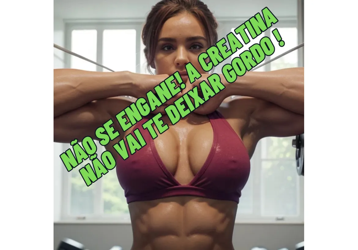 NÃO SE ENGANe﻿! A CREATINA NÃO VAI TE DEIXAR GORDO - SAIBA POR QUÊ!