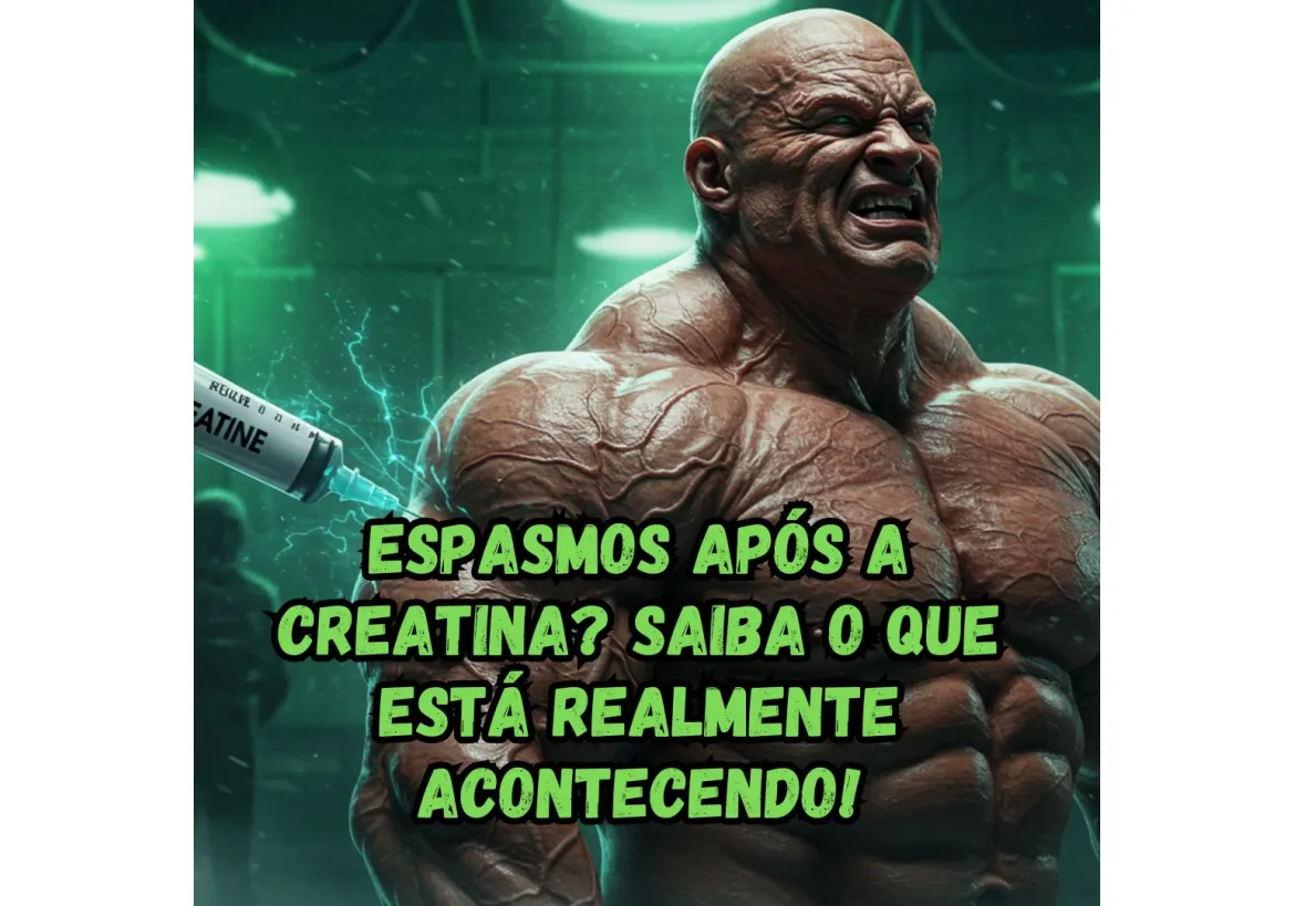 ESPASMOS APÓS A CREATINA? SAIBA O QUE ESTÁ REALMENTE ACONTECENDO!