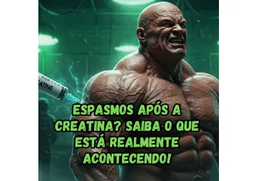 ESPASMOS APÓS A CREATINA? SAIBA O QUE ESTÁ REALMENTE ACONTECENDO!