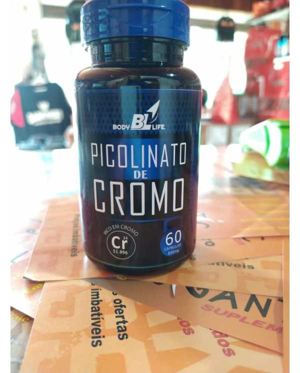 Picolinato de Cromo 60 capsulas de 500mg Nutrivale