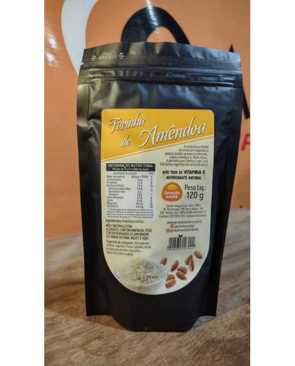 Farinha de Amêndoa 120g - Geração Saúde