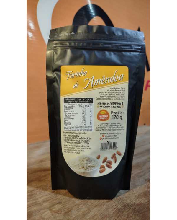 Farinha de Amêndoa 120g - Geração Saúde