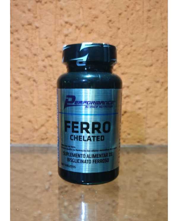 Ferro Chelated (ferro quelato) 100 tabs Performance