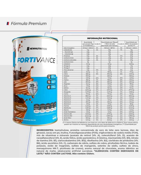 Fortivance 450g - New Nutrition