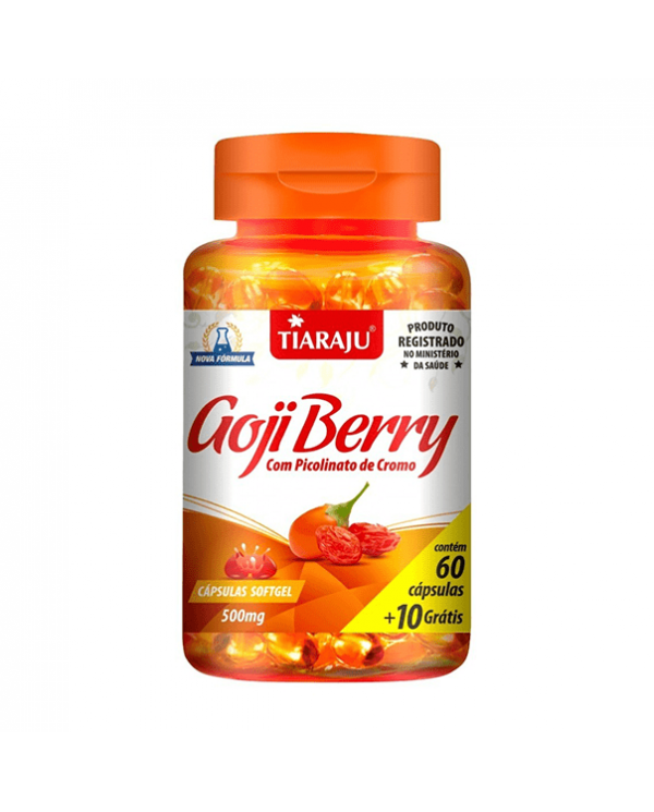 Goji Berry com Picolinato de cromo 500mg 70 caps