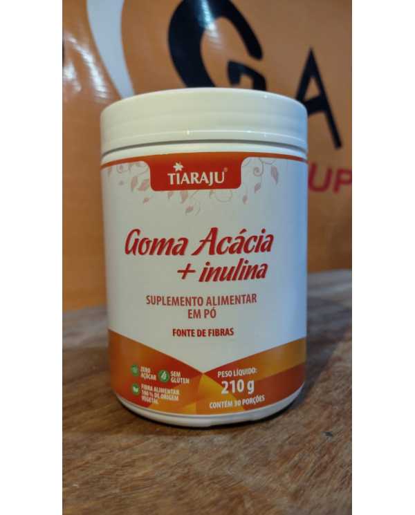 Goma Acácia + inulina "Fonte de Fribras" 210g - Tiaraju