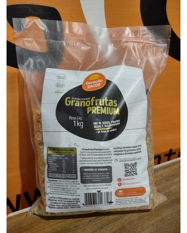 GRANOLA GRANOFRUTAS PREMIUM 1KG