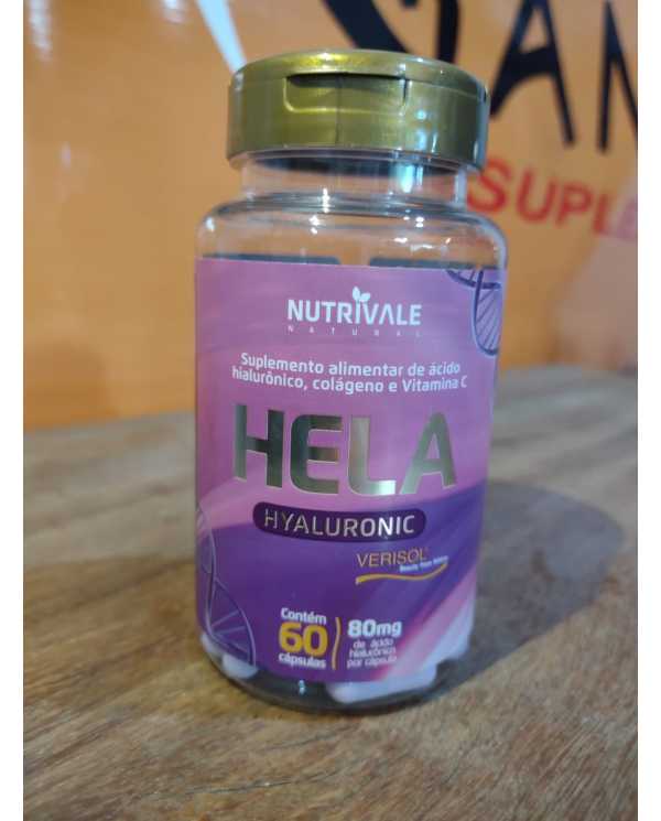 Hela hyaluronic Nutrivale 60caps 