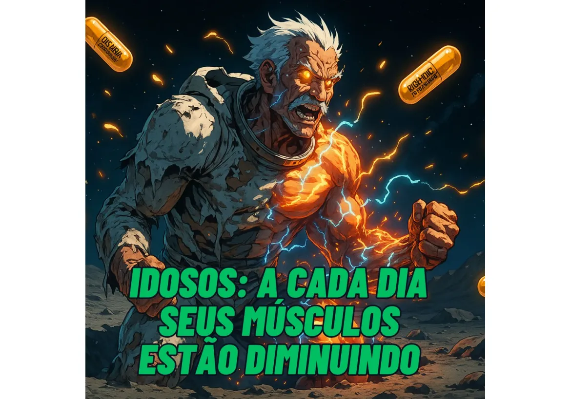 IDOSOS: VOCÊS ESTÃO PERDENDO FORÇA MUSCULAR SEM PERCEBER