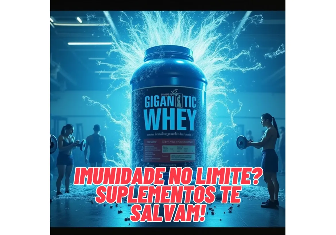 NÃO DEIXE SUA IMUNIDADE DESMORONAR: SUPLEMENTE AGORA!  