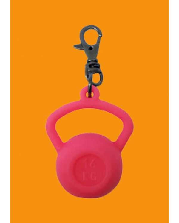 Kettlebells chaveiro emborrachado