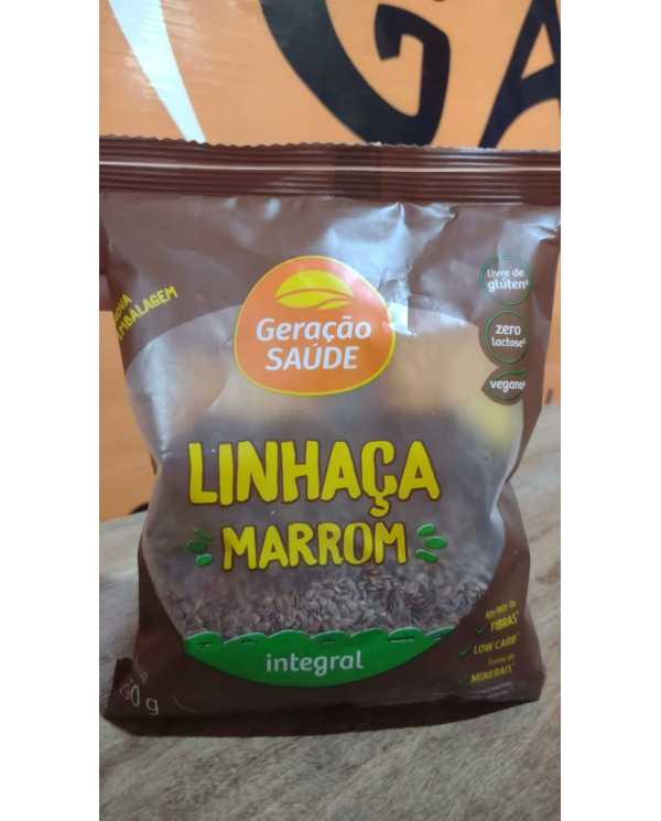 Linhaça Marrom 250g - Geração Saúde