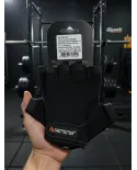 Luva Elastic Fitness Prottector Preta Antiderrapante para Musculação