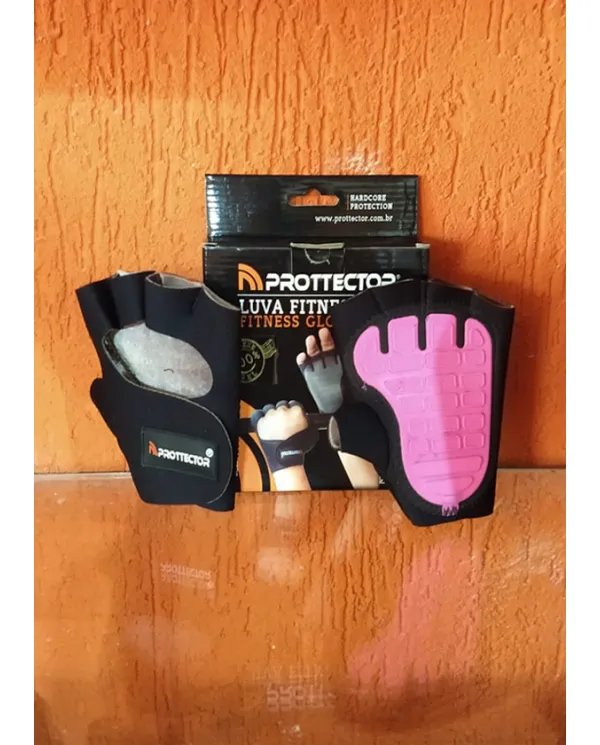 Comprar Luva Fitness Gel rosa — Gigantic Suplementos Luva Fitness Gel rosa