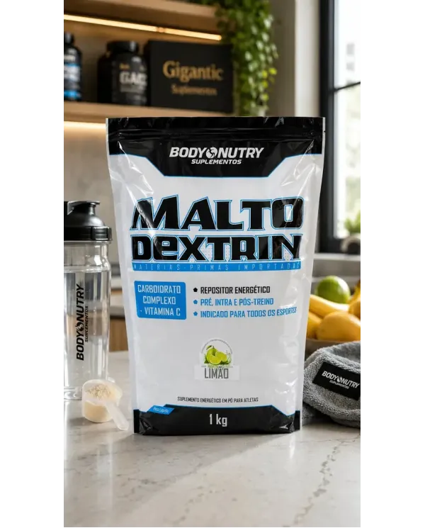 Maltodextrin Carboidrato Complexo + Vitamina C (1kg) - Body Nutry
