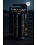 Manopla Bike Preta Protector – Conforto, Estilo e Segurança para Guidão de Bicicleta