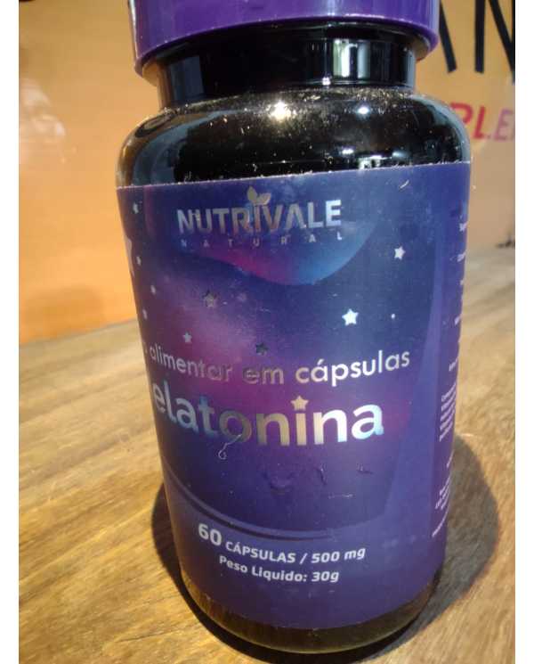 Melatonina 60 cápsulas nutrivale 