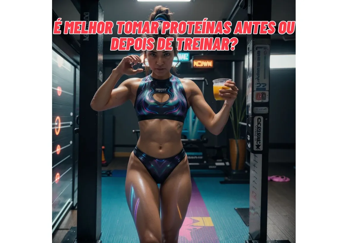 É MELHOR TOMAR PROTEÍNAS ANTES OU DEPOIS DE TREINAR?