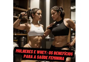 MULHERES E WHEY: OS BENEFÍCIOS PARA A SAÚDE FEMININA
