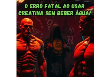 O ERRO FATAL AO USAR CREATINA SEM BEBER ÁGUA!