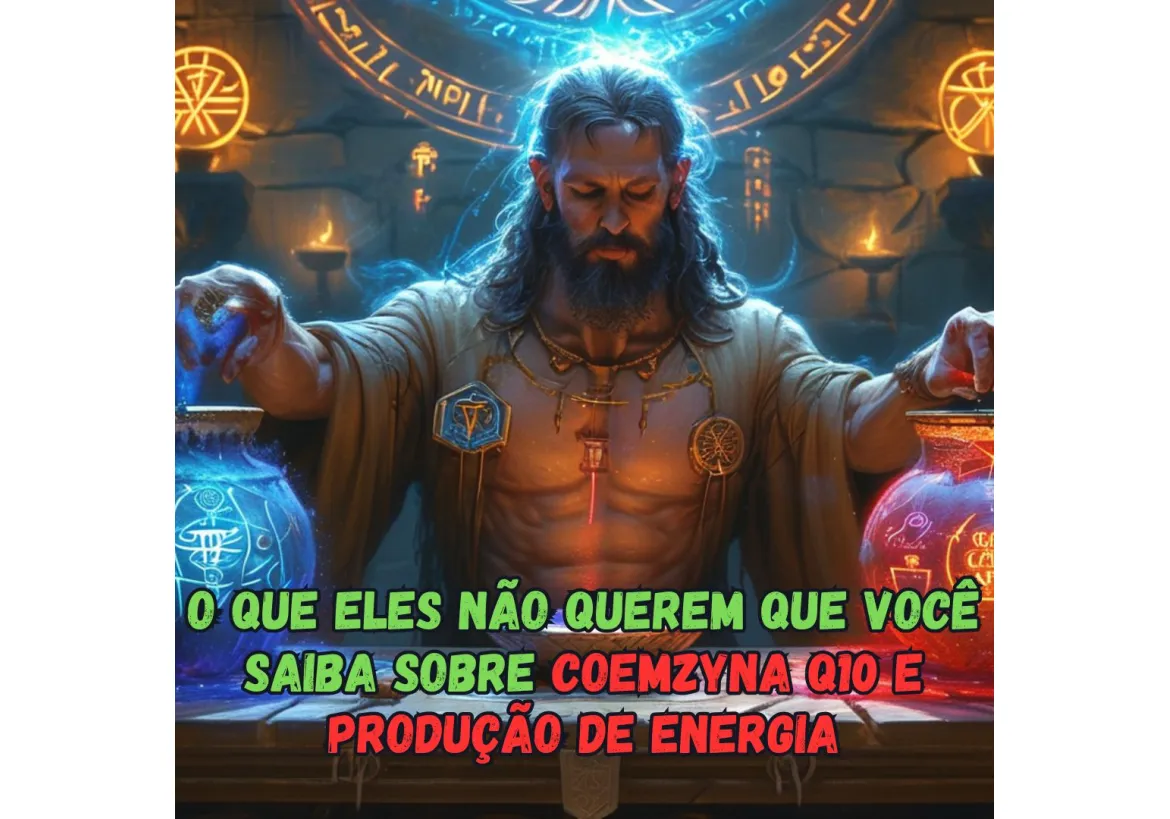 SUPLEMENTAÇÃO COM COENZIMA Q10 PARA ENERGIA EXTRA
