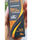Óleo de Cúrcuma com Vitamina E 30ml - Nutrivale