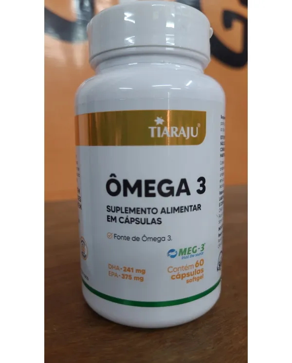 Comprar Ômega 3 - 60 caps Softgel 1000 mg - Qualidade MEG-3® Tiaraju — Gigantic Suplementos Ômega 3 - 60 caps Softgel 1000 mg - Qualidade MEG-3® Tiaraju