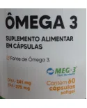 Comprar Ômega 3 - 60 caps Softgel 1000 mg - Qualidade MEG-3® Tiaraju — Gigantic Suplementos Ômega 3 - 60 caps Softgel 1000 mg - Qualidade MEG-3® Tiaraju