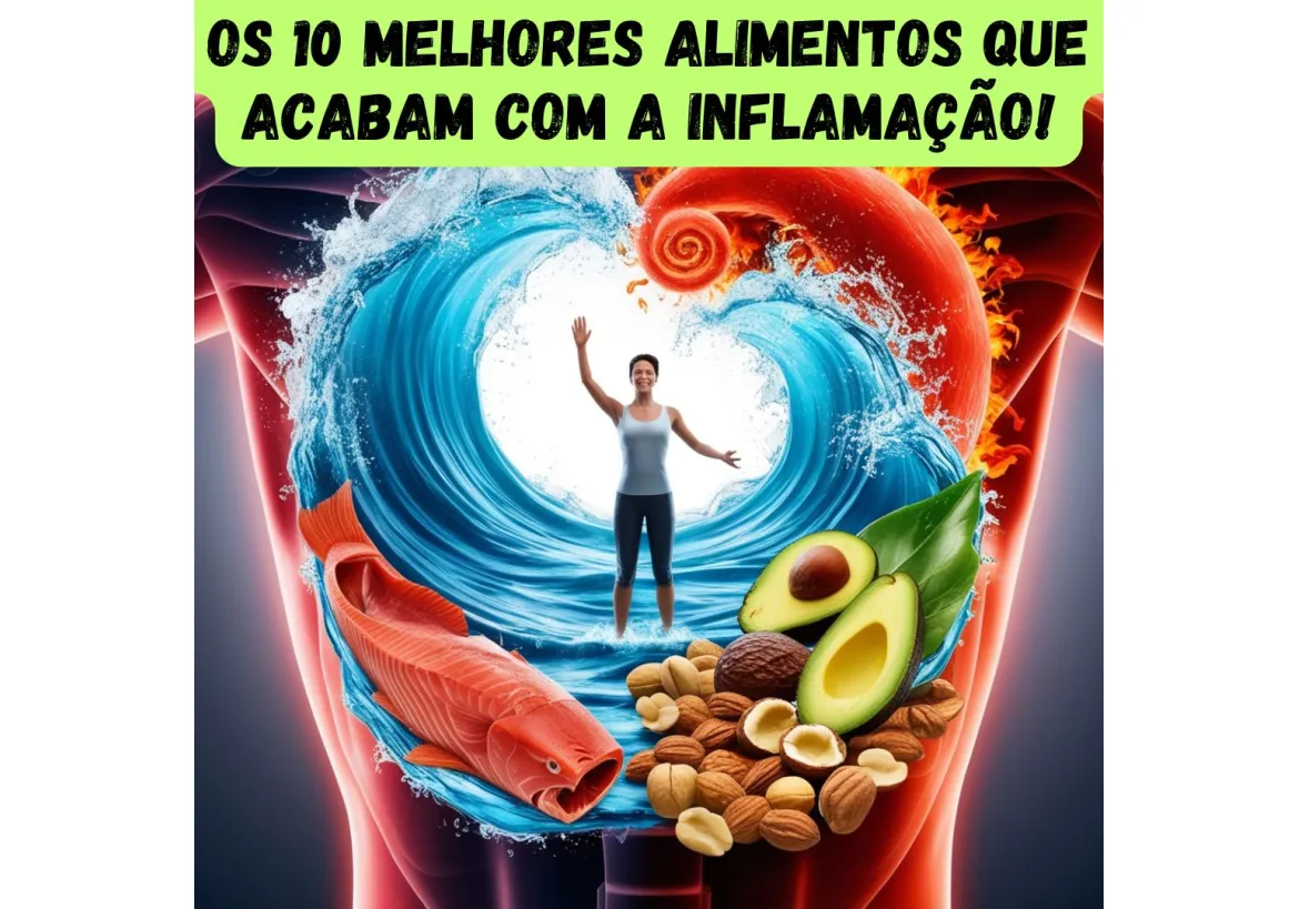 DESINFLAME SEU CORPO NATURALMENTE COM ESTAS OPÇÕES ALIMENTARES!