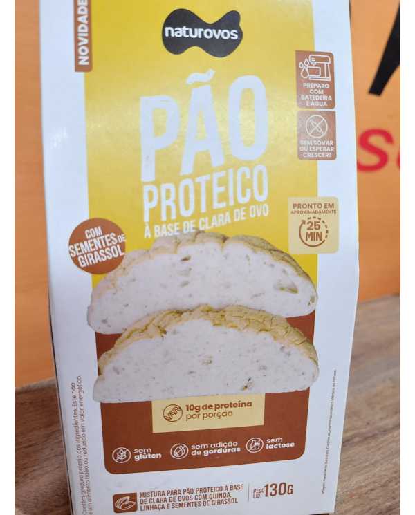 Pão Proteico Naturovos com Sementes - NaturOvos