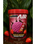 Pasta de Amendoim Vitapower Air Morango Trufado 600g Zero Açúcar Zero Lactose Whey Protein