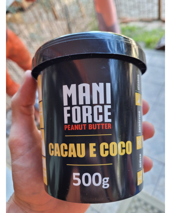 Pasta de Amendoim Mani force 500g