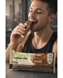 Barra Proteica Vegetal GoGreen Plant Protein Bar Brownie 40g Zero Açúcar Sem Glúten