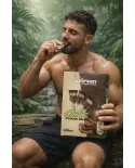 Barra de Proteína Vegana GoGreen Plants12 Unid total 480g Sem Glúten Zero Açúcar