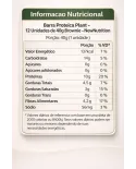 Barra de Proteína Vegana GoGreen Plants12 Unid total 480g Sem Glúten Zero Açúcar