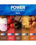 Power Protein Bar caixa 8 unidades 90g cada - Max Titanium