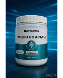Prebiotic Acacia NewNutrition 240g Sabor Natural – Suplemento Alimentar em Pó com Fibras Fodmap Friendly