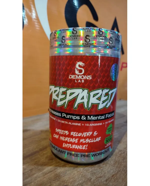 Comprar Prepared 300g - Demons Lab — Gigantic Suplementos Prepared 300g - Demons Lab