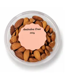Amêndoa Crua Gigantic Suplementos Pote 150g Natural Crocante