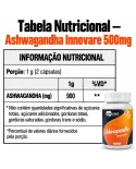 Ashwagandha 500mg 60 Cápsulas Innovare Ginseng Indiano Natural - foto 9 de 10