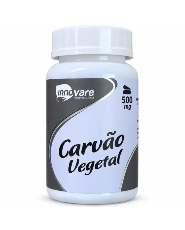 Carvão Vegetal 500mg Innovare 60 Cápsulas