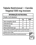 Garrafa de Carvão Vegetal 500mg Innovare com destaque para a marca e nome do produto. - foto 4 de 5