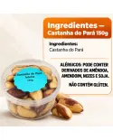 Castanha do Pará Inteira 150g com selênio e nutrientes essenciais - foto 5 de 5