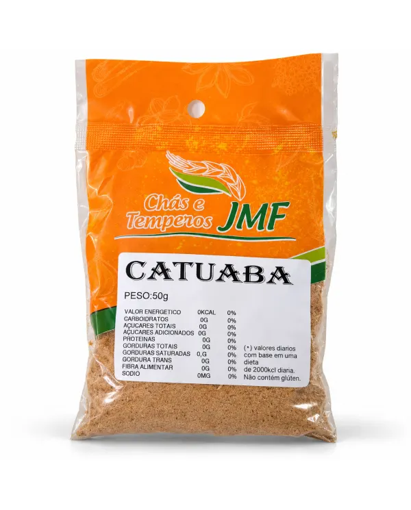 Catuaba em Pó Chá e Temperos JMF 50g