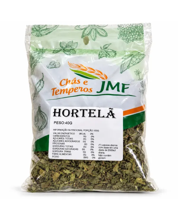 Chá de Hortelã JMF 40g Folhas Secas Puras