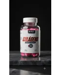Comprar Colágeno Hidrolisado com Biotina Absolut Nutrition 60 Cápsulas — Gigantic Suplementos Colágeno Hidrolisado com Biotina Absolut Nutrition 60 Cápsulas — suplemento importado em pote transparente com cápsulas rosas