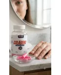 Comprar Colágeno Hidrolisado com Biotina Absolut Nutrition 60 Cápsulas — Gigantic Suplementos Colágeno Hidrolisado com Biotina Absolut Nutrition 60 Cápsulas — suplemento importado em pote transparente com cápsulas rosas