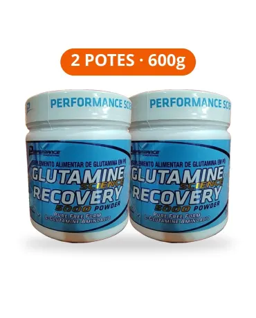 Combo 2 Glutamine Science Recovery 300g (600g) — Glutamina Performance