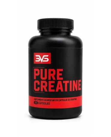 Creatina Monohidratada em Cápsulas 3VS Pure Creatine 180 Cápsulas